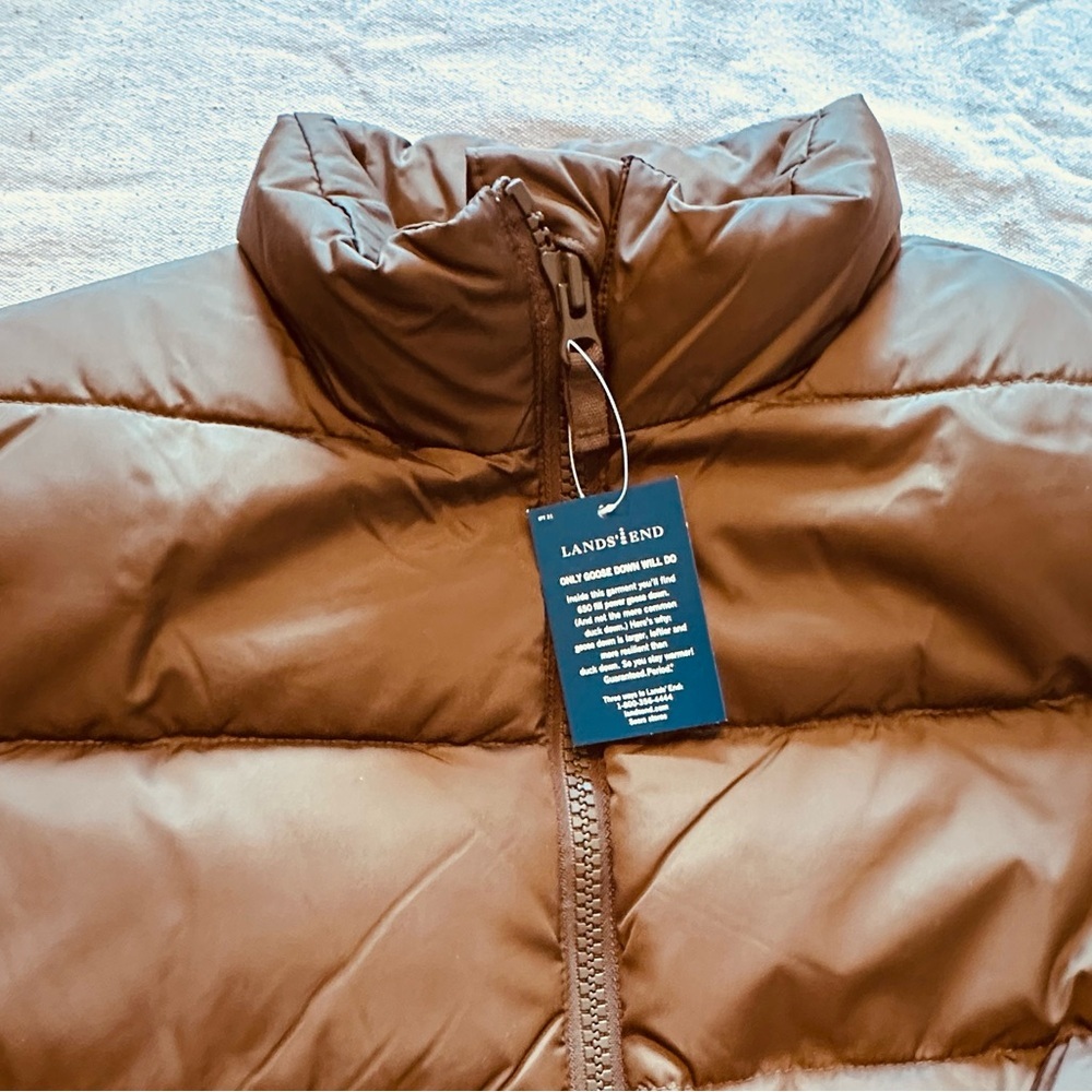 Lands’ End | Vest | Lands’ End in Brown/Blue - Picture 12 of 16